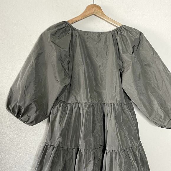 Aritzia Wilfred Fantasy Taffeta‎ Babydoll Dress Size S - Picture 5 of 7
